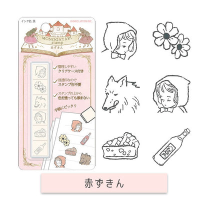 MONOGATARI 6連スタンプ [全4種] カミオジャパン 226627/8/9/30 [M便 1/8]
