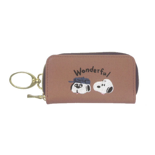 SNOOPY キーケース WONDERFUL BROTHERS カミオジャパン 229154 [M便 1/7]