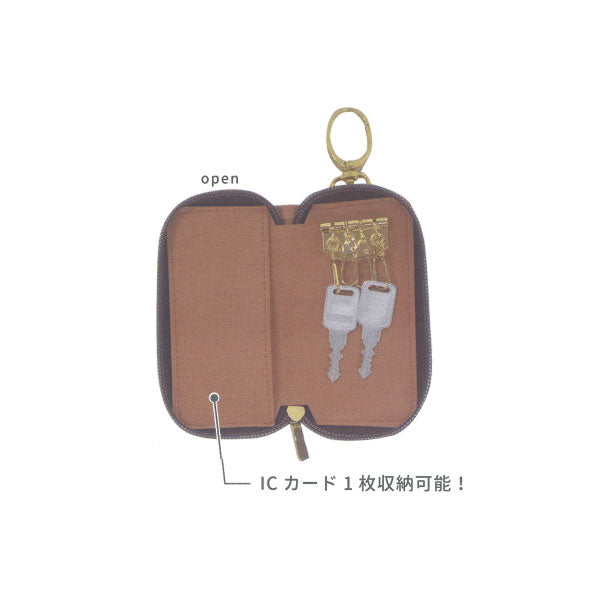 SNOOPY キーケース WONDERFUL BROTHERS カミオジャパン 229154 [M便 1