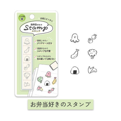 〇〇好きのStamp 6連スタンプ [全5種] カミオジャパン 230889/90/1/2/3 [M便 1/8]