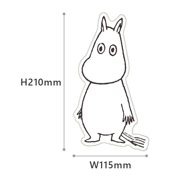 MOOMIN PETA STICKER≪ペタステッカー≫ 1枚入り [全4種類] ワールドクラフト MOSC-P [M便 1/20]