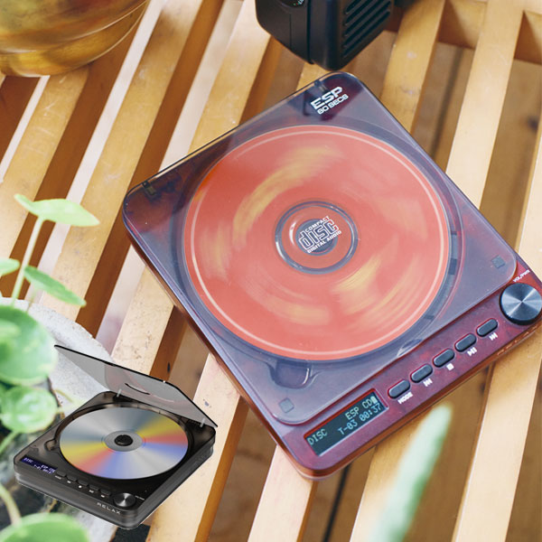 RELAX PIXEL TUNES CDプレーヤー［全2色］保証書付き Bluetooth対応 シンシア RED9X0 【送料無料*】