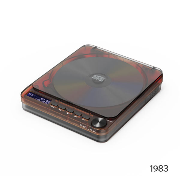 RELAX PIXEL TUNES CDプレーヤー［全2色］保証書付き Bluetooth対応 シンシア RED9X0 【送料無料*】