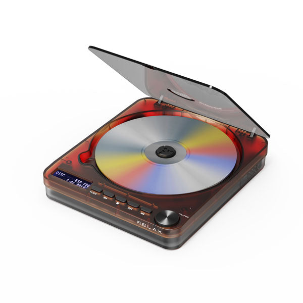 RELAX PIXEL TUNES CDプレーヤー［全2色］保証書付き Bluetooth対応 シンシア RED9X0 【送料無料*】
