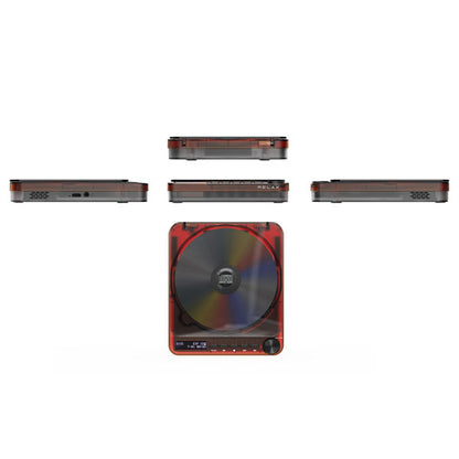 RELAX PIXEL TUNES CDプレーヤー［全2色］保証書付き Bluetooth対応 シンシア RED9X0 【送料無料*】