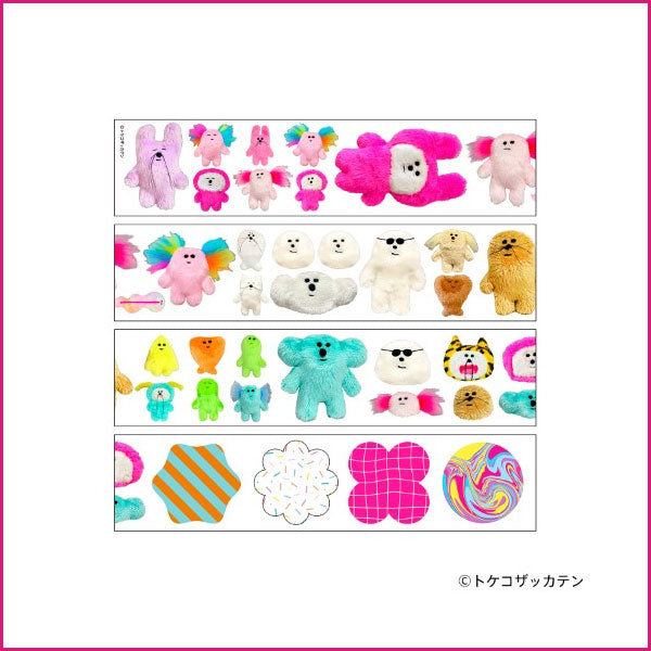 Komamono クリエイティ部 クリアロールステッカー [全5種類] 日本出版販売 IP906460～906590