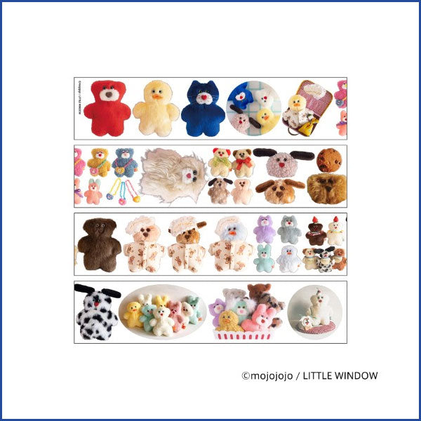 Komamono クリエイティ部 クリアロールステッカー [全5種類] 日本出版販売 IP906460～906590