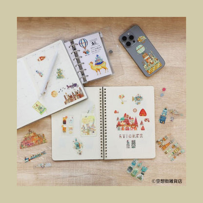 Komamono クリエイティ部 クリアロールステッカー [全5種類] 日本出版販売 IP906460～906590