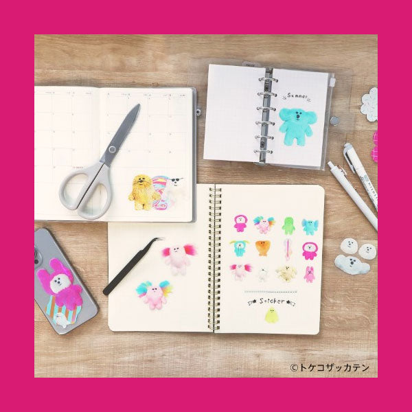 Komamono クリエイティ部 クリアロールステッカー [全5種類] 日本出版販売 IP906460～906590