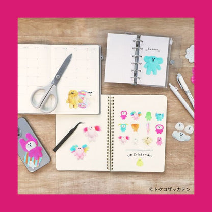 Komamono クリエイティ部 クリアロールステッカー [全5種類] 日本出版販売 IP906460～906590