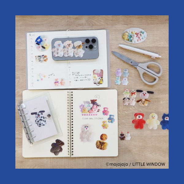 Komamono クリエイティ部 クリアロールステッカー [全5種類] 日本出版販売 IP906460～906590