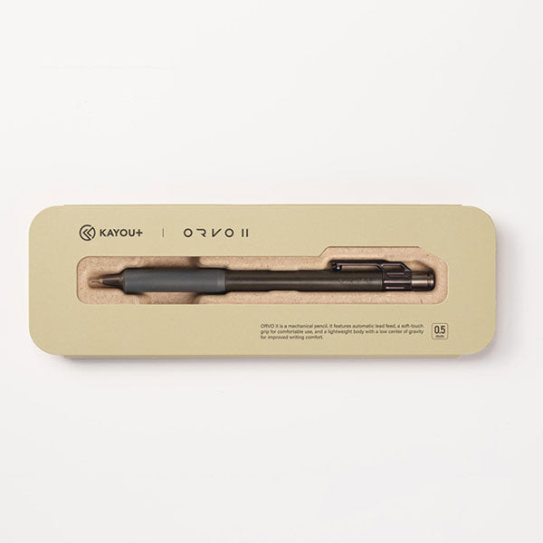 ORVO ll オルボツー シャープペンシル [全3色] KAYOU＋ OR-S5BK/OR-S5WH/OR-S5NB [M便 1/14]