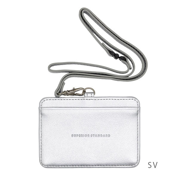Superior Standard PUレザーIDホルダー [全2色] ゴールド/シルバー