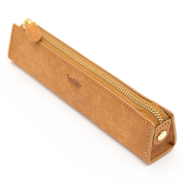 トライラテラルペンケース S［全4色］MAYAレザー ラダイト《Luddite》LDKM-TLPNS