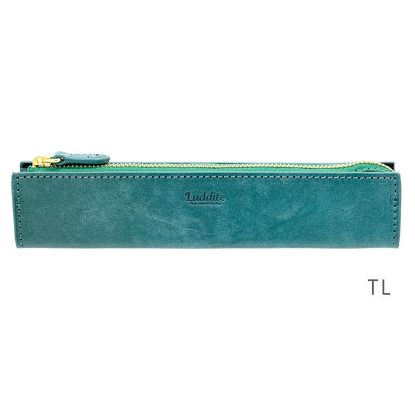 トライラテラルペンケース S［全4色］MAYAレザー ラダイト《Luddite》LDKM-TLPNS