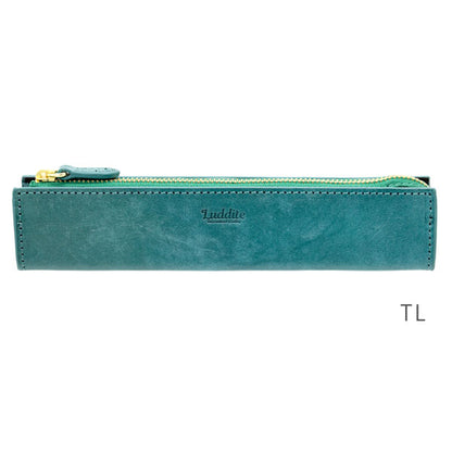 トライラテラルペンケース S［全4色］MAYAレザー ラダイト《Luddite》LDKM-TLPNS