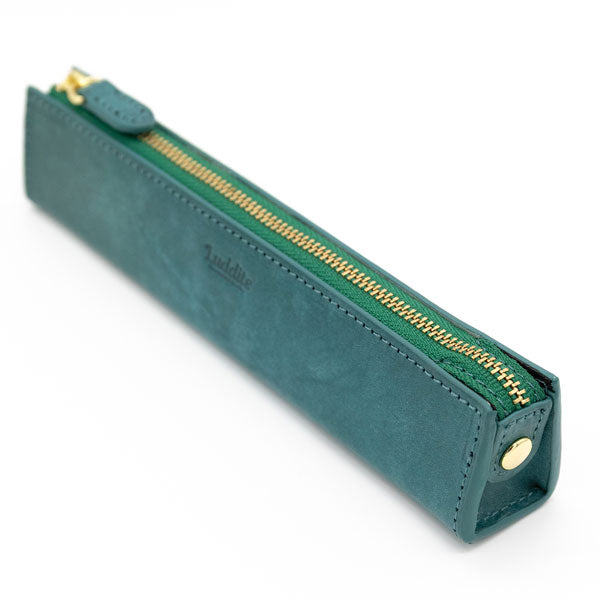 トライラテラルペンケース S［全4色］MAYAレザー ラダイト《Luddite》LDKM-TLPNS
