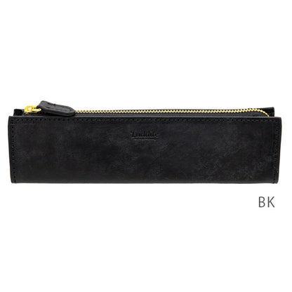 トライラテラルペンケース M［全4色］MAYAレザー ラダイト《Luddite》LDKM-TLPNM