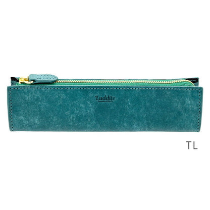 トライラテラルペンケース M［全4色］MAYAレザー ラダイト《Luddite》LDKM-TLPNM