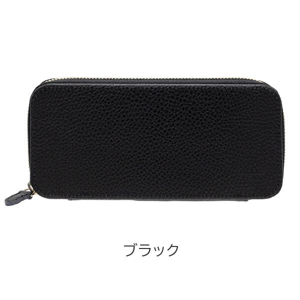 ラウンドジップペンケース エッセンシャル［全4色] ADRIAレザー