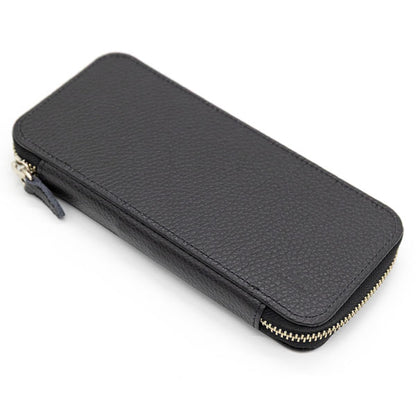 ラウンドジップペンケース エッセンシャル［全4色] ADRIAレザー ラダイト《Luddite》LDKA-RPNE-【送料無料*】