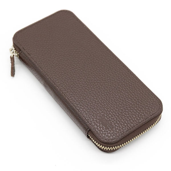 ラウンドジップペンケース エッセンシャル［全4色] ADRIAレザー ラダイト《Luddite》LDKA-RPNE-【送料無料*】