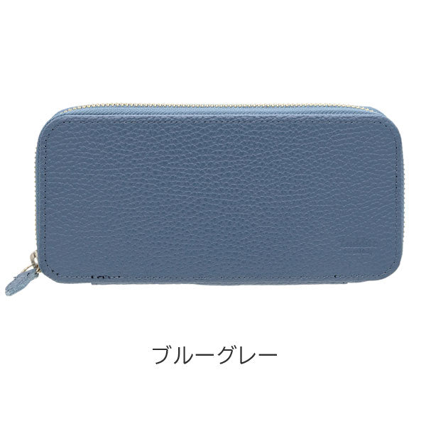 ラウンドジップペンケース エッセンシャル［全4色] ADRIAレザー
