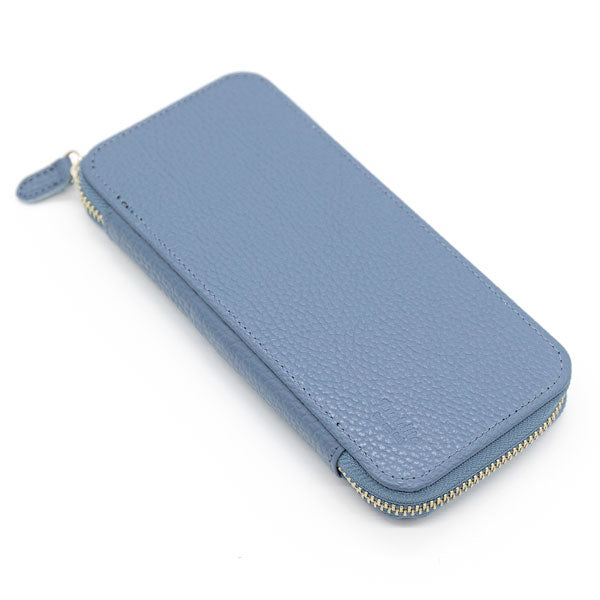 ラウンドジップペンケース エッセンシャル［全4色] ADRIAレザー ラダイト《Luddite》LDKA-RPNE-【送料無料*】