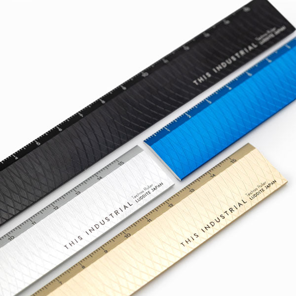 THIS INDUSTRIAL Techno Ruler [全4色] 15cm ルーラー 定規 ラダイト《Luddite》LDTI-TR［M便 1/10］