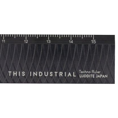THIS INDUSTRIAL Techno Ruler [全4色] 15cm ルーラー 定規 ラダイト《Luddite》LDTI-TR［M便 1/10］