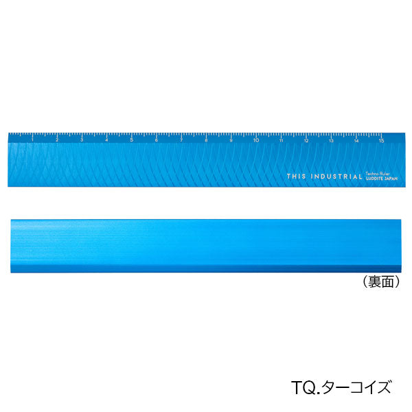 THIS INDUSTRIAL Techno Ruler [全4色] 15cm ルーラー 定規 ラダイト《Luddite》LDTI-TR［M便 1/10］