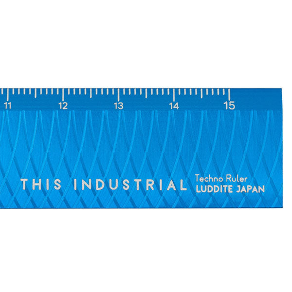 THIS INDUSTRIAL Techno Ruler [全4色] 15cm ルーラー 定規 ラダイト《Luddite》LDTI-TR［M便 1/10］