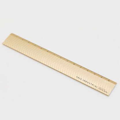 THIS INDUSTRIAL Techno Ruler [全4色] 15cm ルーラー 定規 ラダイト《Luddite》LDTI-TR［M便 1/10］