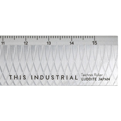 THIS INDUSTRIAL Techno Ruler [全4色] 15cm ルーラー 定規 ラダイト《Luddite》LDTI-TR［M便 1/10］