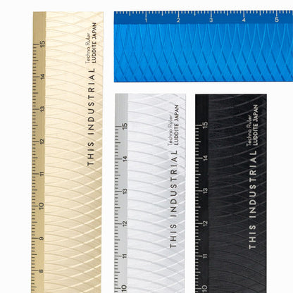 THIS INDUSTRIAL Techno Ruler [全4色] 15cm ルーラー 定規 ラダイト《Luddite》LDTI-TR［M便 1/10］