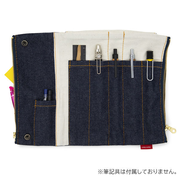 デニム ベンディペンケース エッセンシャル [全5種類] ラダイト《Luddite》LDD-BNPNE- [M便 1/2】
