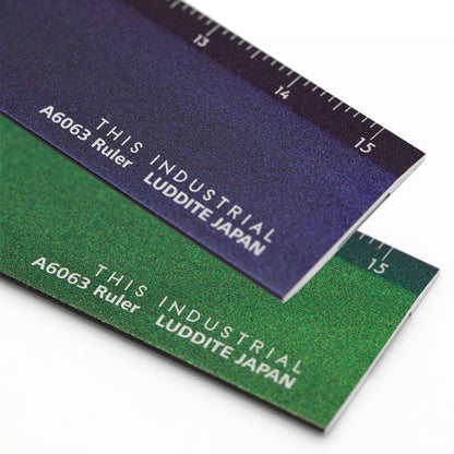 THIS INDUSTRIAL A6063 Ruler Essential Ilulissat/Fairbanks 15cm ルーラー 定規 ラダイト LDTI-AREIS/AREFB-01 [M便 1/10]