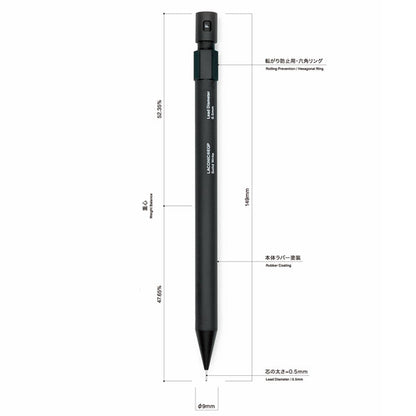 ソリッドライト シャープペンシル 0.5mm ラコニック(LACONIC) SW-01*ネコポス不可*
