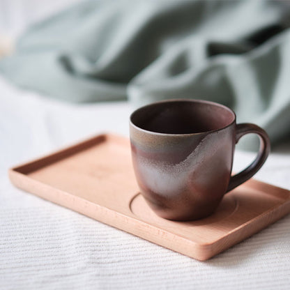 GOOD MORNING マグカップ 200 [登り窯]  再生備前 the continue RI-CO MUG200-NB-00 専用ボックス入り 専用ボックス入り