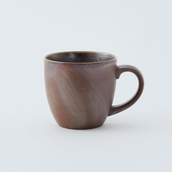 GOOD MORNING マグカップ 200 [登り窯]  再生備前 the continue RI-CO MUG200-NB-00 専用ボックス入り 専用ボックス入り