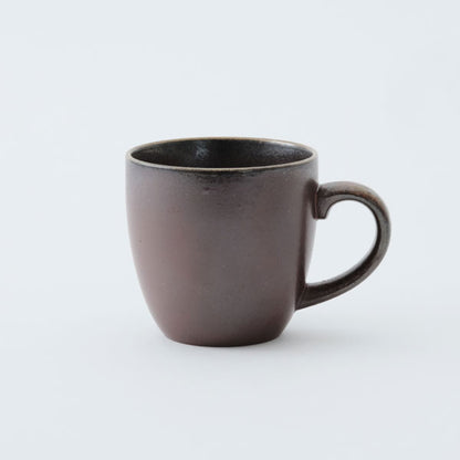 GOOD MORNING マグカップ 200 [登り窯]  再生備前 the continue RI-CO MUG200-NB-00 専用ボックス入り 専用ボックス入り
