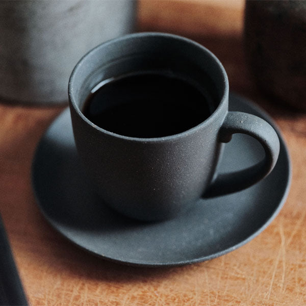 GOOD MORNING マグカップ 200 [グレイカラー]  再生備前 the continue RI-CO MUG200-G-00 専用ボックス入り 専用ボックス入り