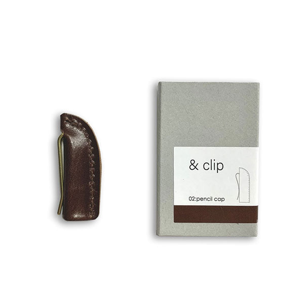 &amp;clip pencil cap 鉛筆キャップ［全5色］牛革 kitera AC-P[M便 1/12]