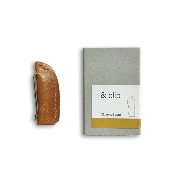 &amp;clip pencil cap 鉛筆キャップ［全5色］牛革 kitera AC-P[M便 1/12]
