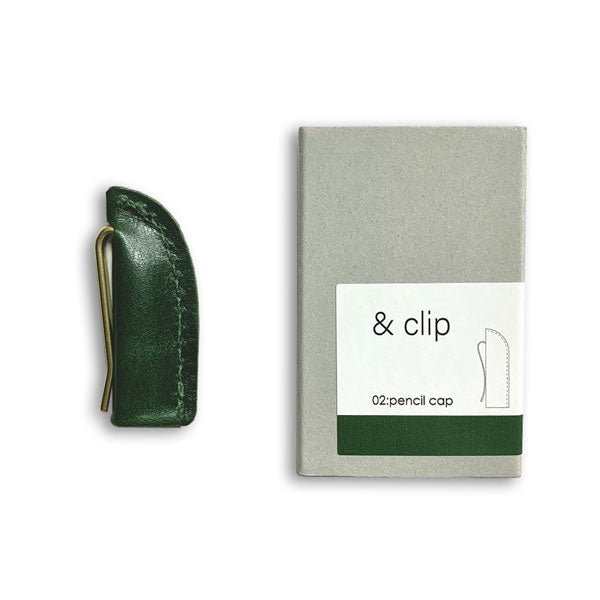 &amp;clip pencil cap 鉛筆キャップ［全5色］牛革 kitera AC-P[M便 1/12]