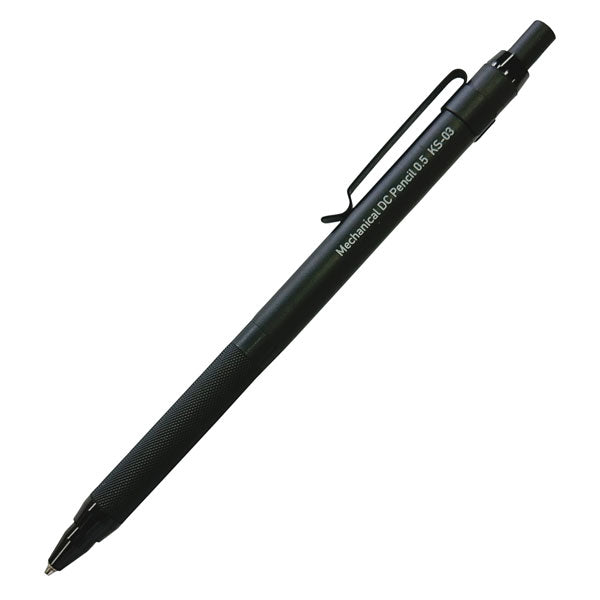 ダブルチャックメカニカルペンシル 0.5mm Kitera KS-03-BK [M便 1/4]