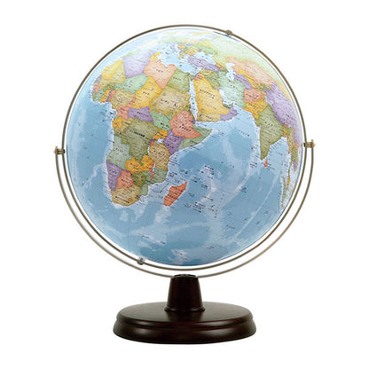 卓上地球儀 リブラブルー 木台 No.3060 30.5cm 渡辺教具製作所 3060 【送料無料*】