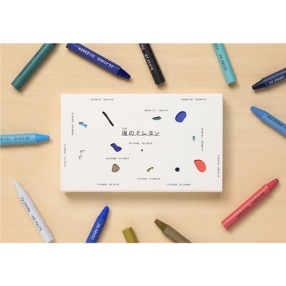 海のクレヨン SATELLITE CRAYON PROJECT [12色入り] MDS CRA-001 [M便 1/2]