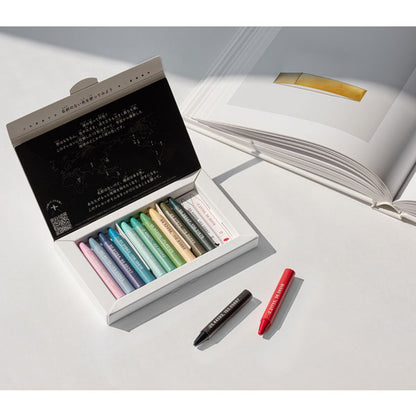 湖のクレヨン SATELLITE CRAYON PROJECT [12色入り] MDS CRA-003 [M便 1/2]