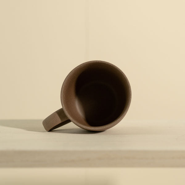 GOOD MORNING マグカップ 200 [ナチュラル] ロゴ入り 再生備前 the continue RI-CO MUG200-N-01 専用ボックス入り